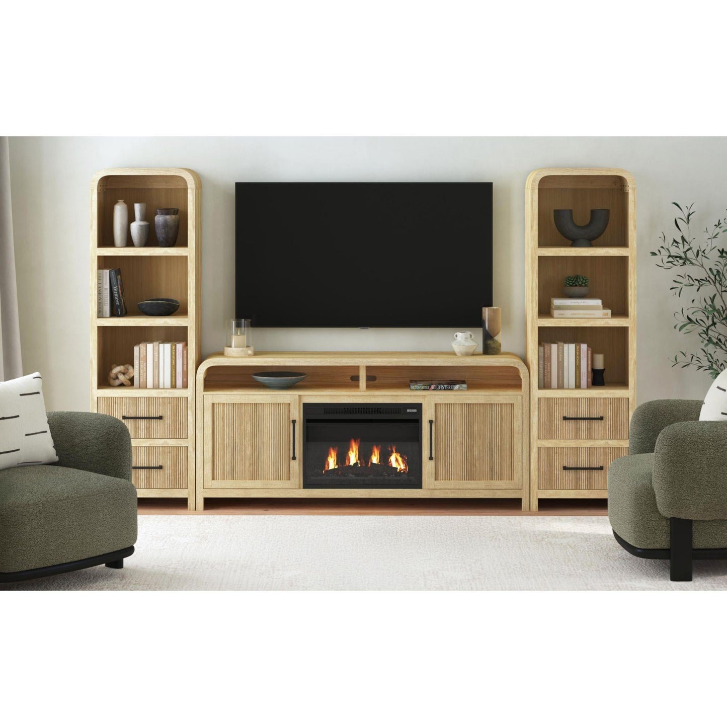 Elements International Fireplace Insert LA - 18020 - 8 - 23FP 23" Fireplace - American Furniture of Slidell