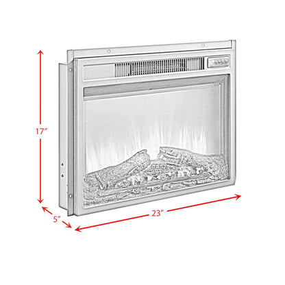 Elements International Fireplace Insert LA - 18020 - 8 - 23FP 23" Fireplace - American Furniture of Slidell