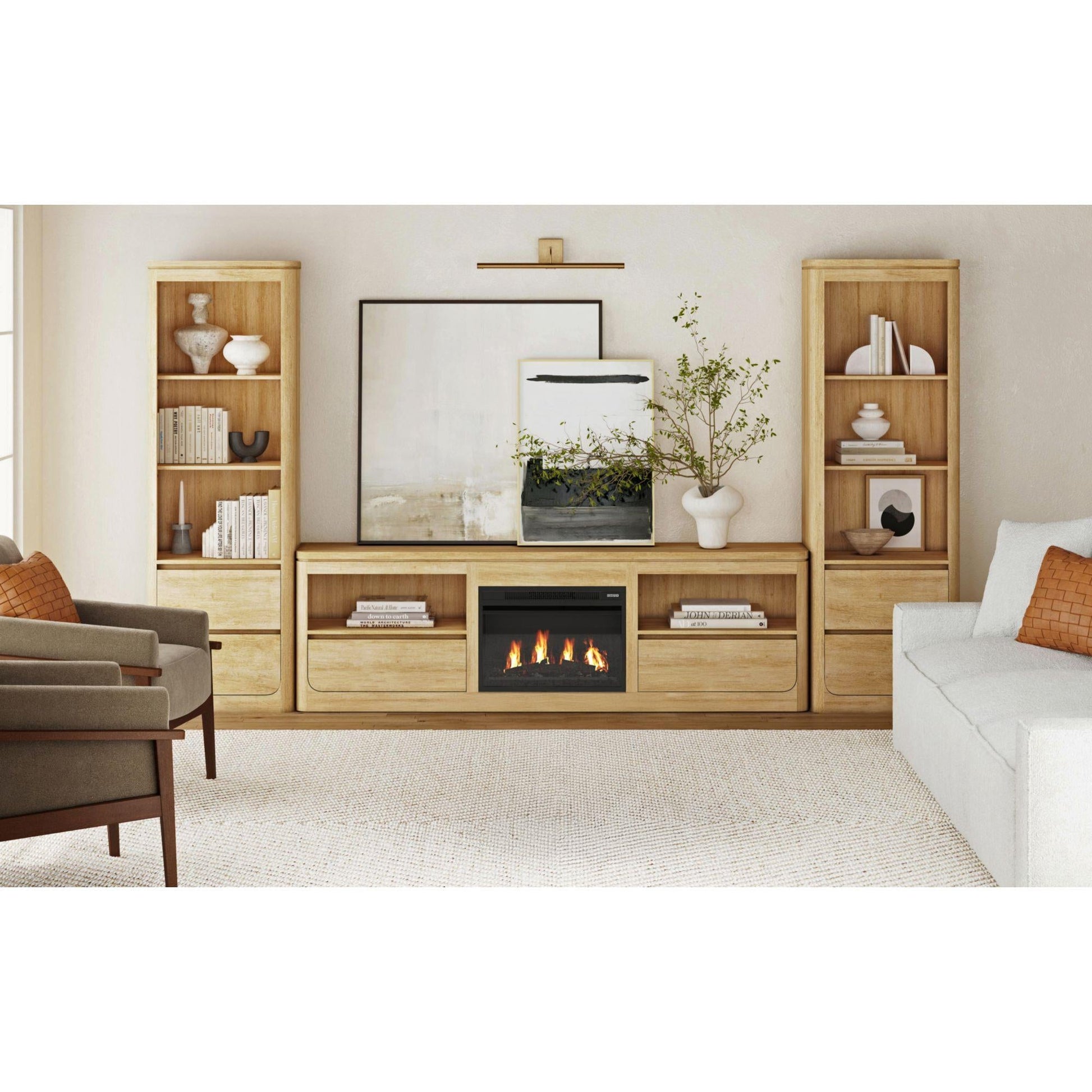 Elements International Fireplace Insert LA - 18020 - 8 - 23FP 23" Fireplace - American Furniture of Slidell