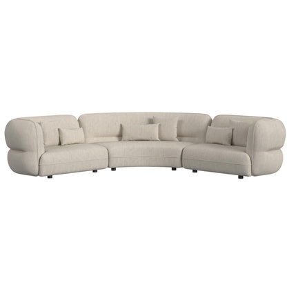Elements International Four Seasons U - 15310 - 11110 - SS Sectional Set - American Furniture of Slidell