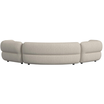 Elements International Four Seasons U - 15310 - 11110 - SS Sectional Set - American Furniture of Slidell