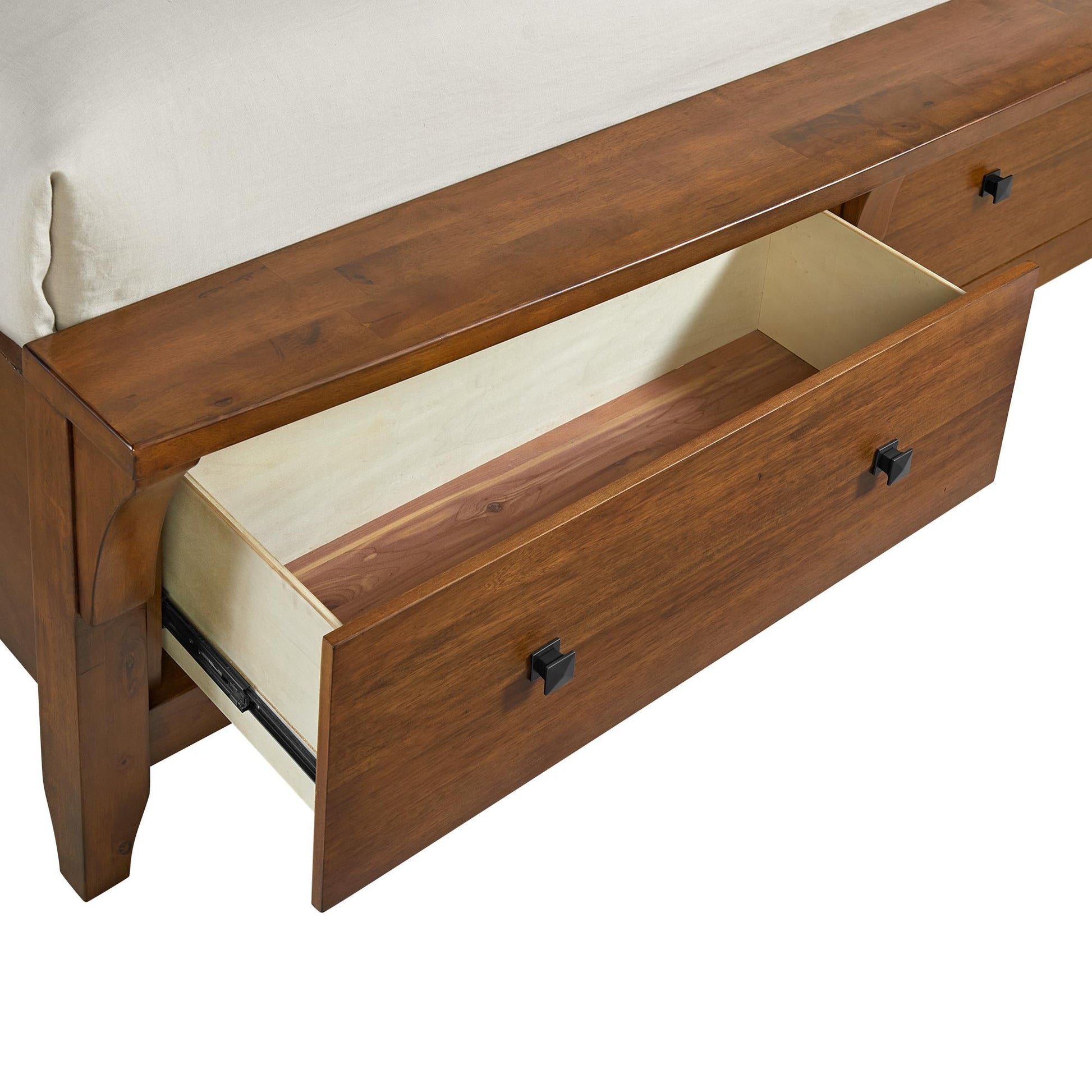 Elements International Gage B - 15580 - 5 - QSB Queen Sleigh Storage Bed - American Furniture of Slidell