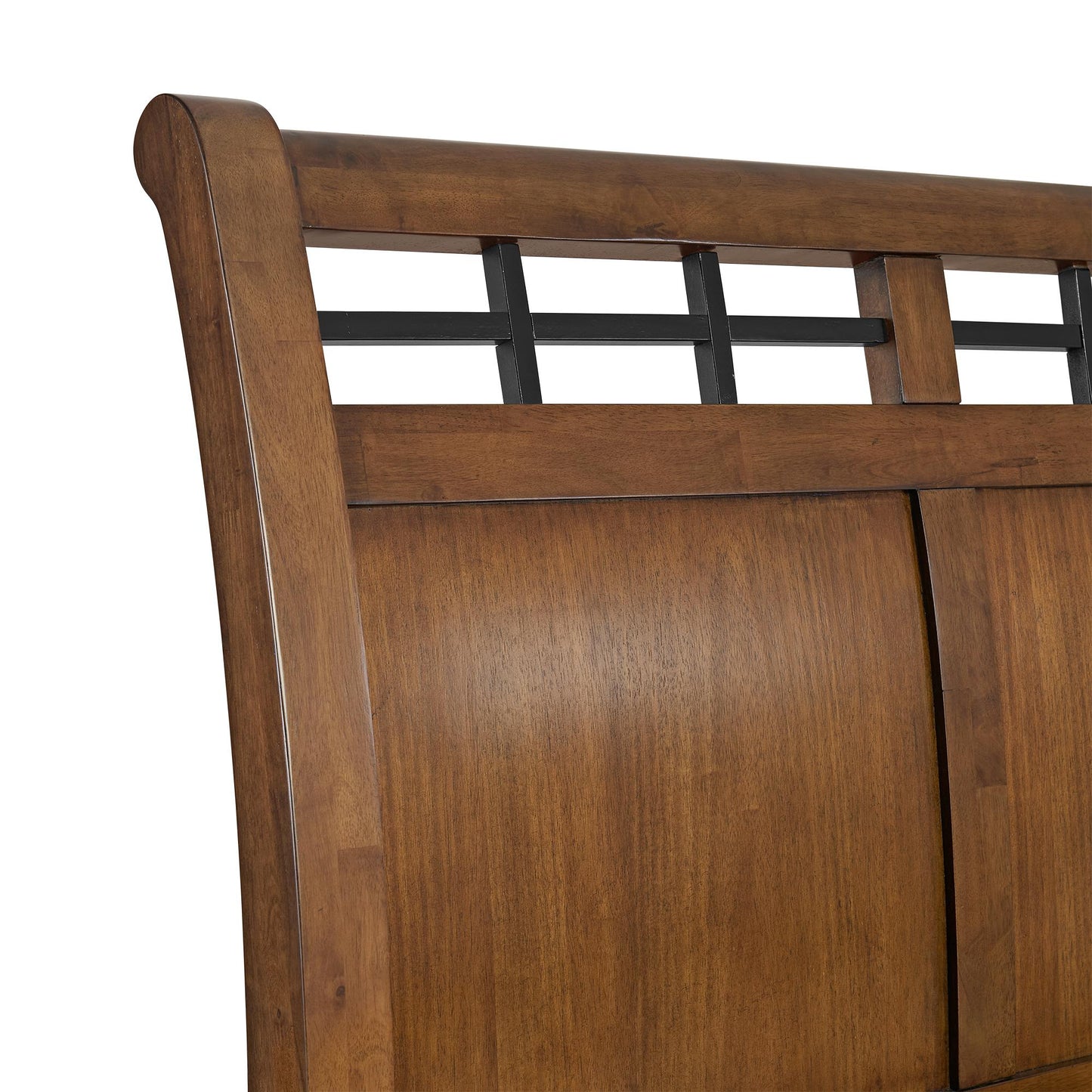 Elements International Gage B - 15580 - 5 - QSB Queen Sleigh Storage Bed - American Furniture of Slidell