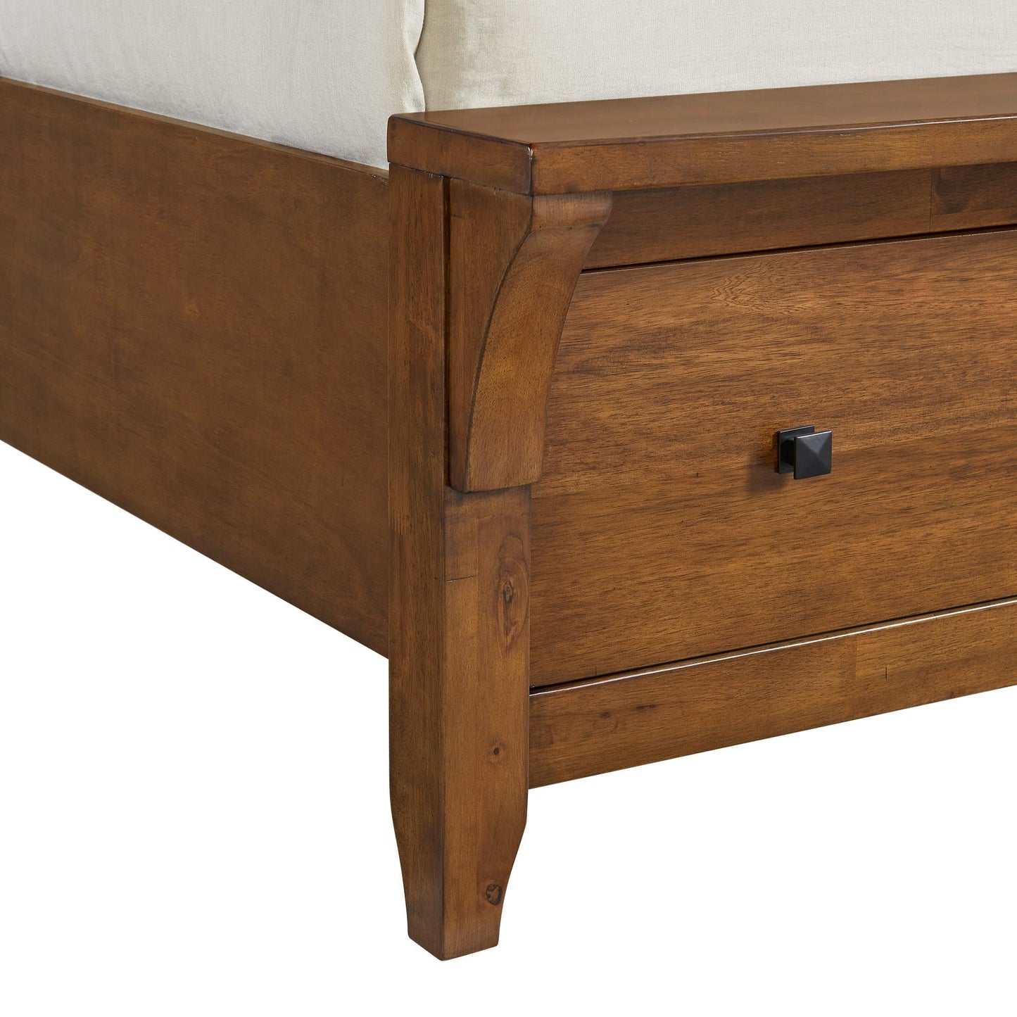 Elements International Gage B - 15580 - 5 - QSB Queen Sleigh Storage Bed - American Furniture of Slidell