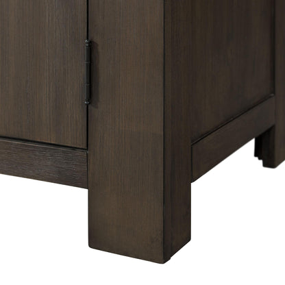 Elements International Grady DGD100SV Server - American Furniture of Slidell