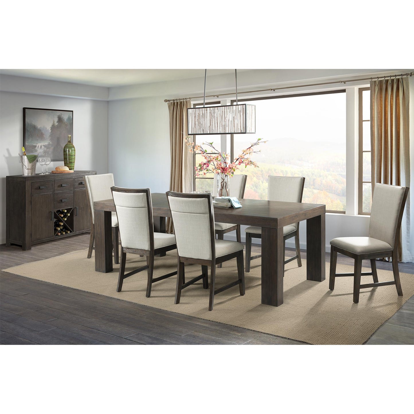 Elements International Grady DGD100SV Server - American Furniture of Slidell