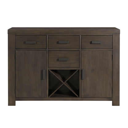 Elements International Grady DGD100SV Server - American Furniture of Slidell