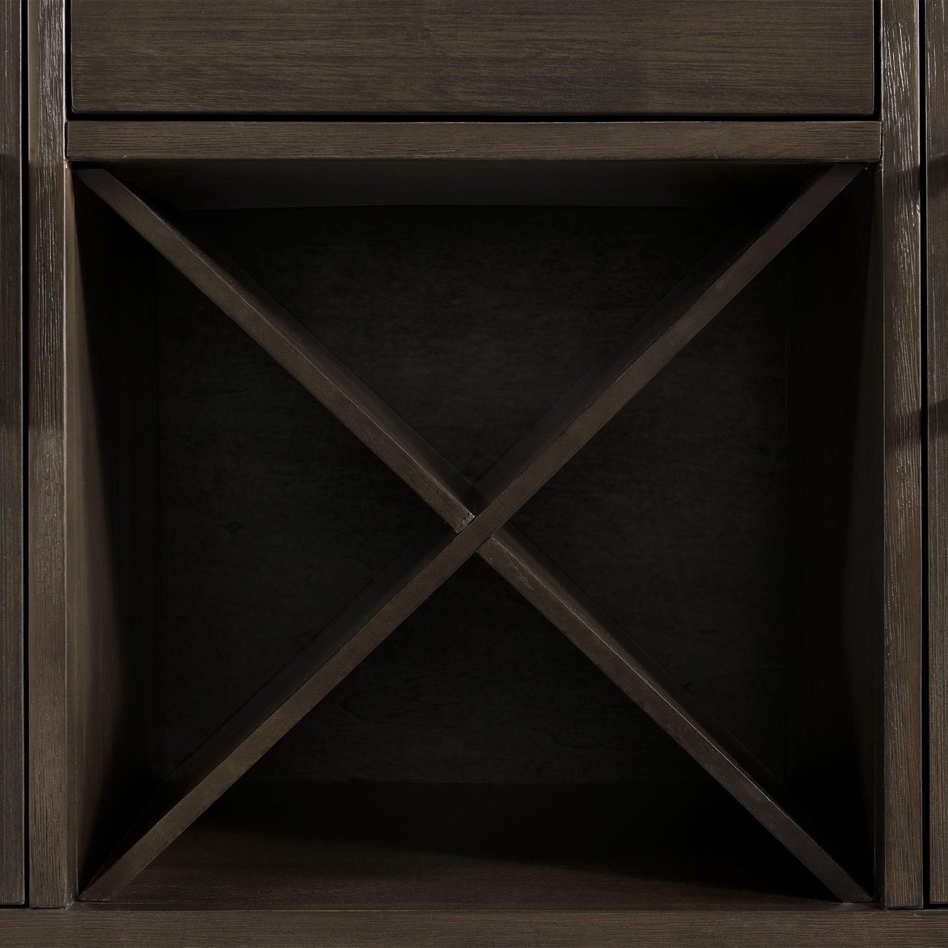 Elements International Grady DGD100SV Server - American Furniture of Slidell