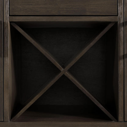 Elements International Grady DGD100SV Server - American Furniture of Slidell