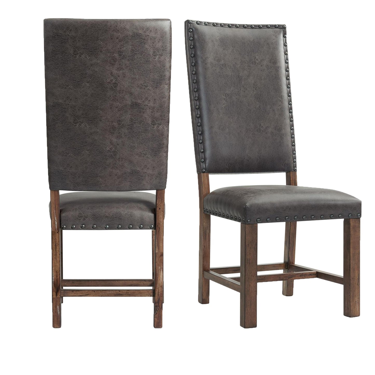 Elements International Gramercy DGC500SLSC Tall Back Side Chair - American Furniture of Slidell