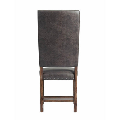 Elements International Gramercy DGC500SLSC Tall Back Side Chair - American Furniture of Slidell