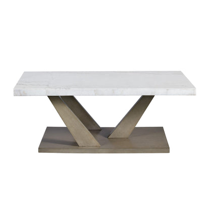 Elements International Greta T.6850.CT Rectangular Coffee Table - American Furniture of Slidell