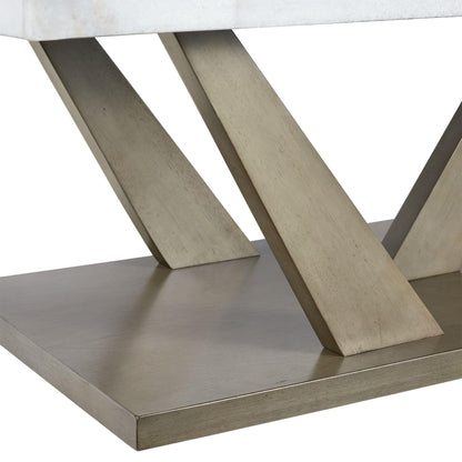 Elements International Greta T.6850.CT Rectangular Coffee Table - American Furniture of Slidell