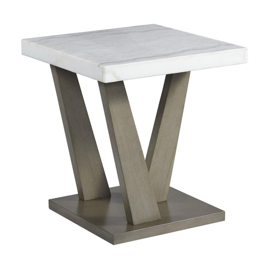 Elements International Greta T.6850.ET Square End Table - American Furniture of Slidell