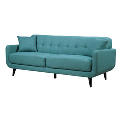 Elements International Hadley UHD087300NP Sofa - Heirloom Teal - American Furniture of Slidell