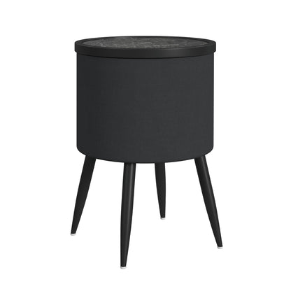 Elements International Halo T - 18400 - 8 - RETS Round Smart End Table - American Furniture of Slidell