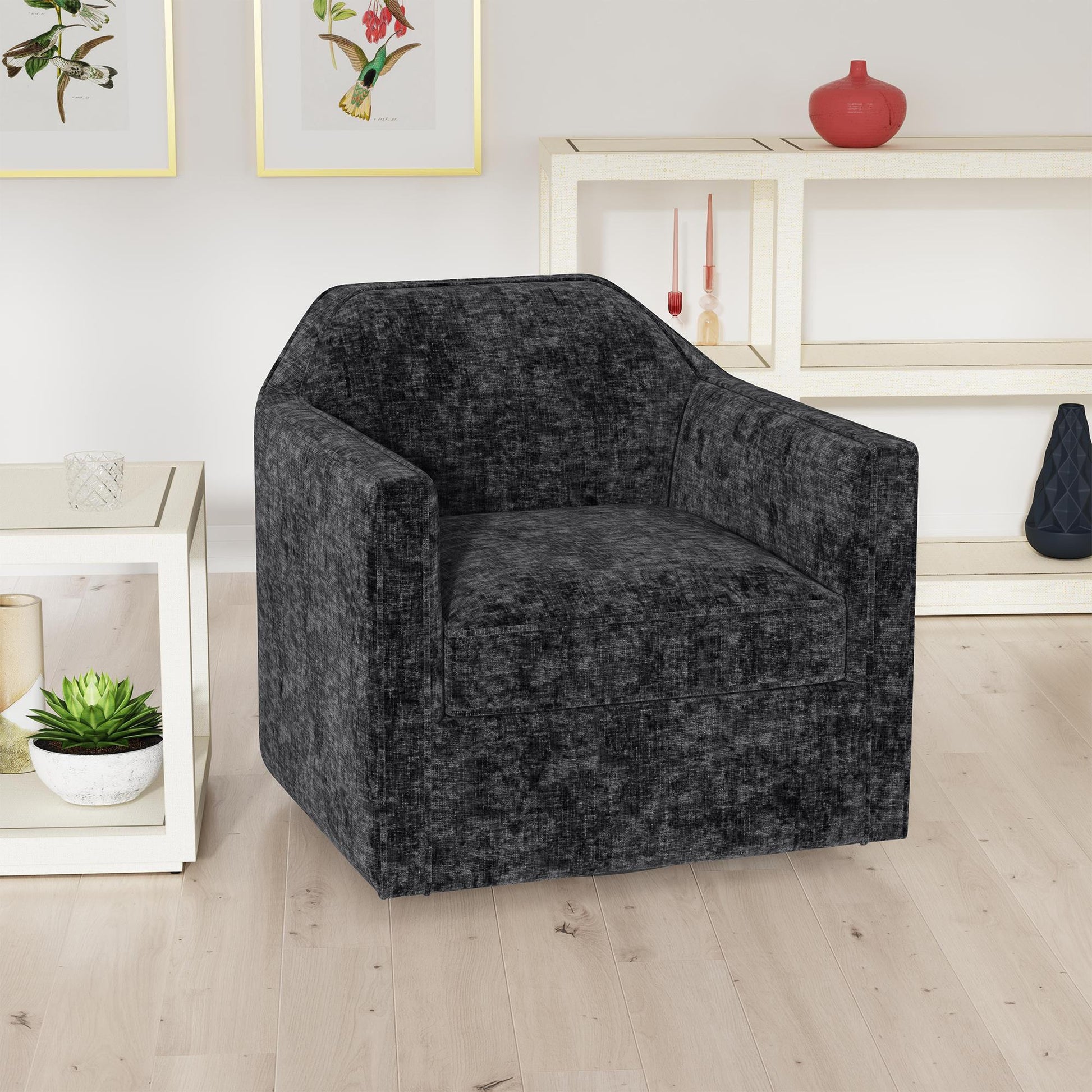 Elements International Hamlin U - 15150 - 11181 - 101 Swivel Chair - American Furniture of Slidell