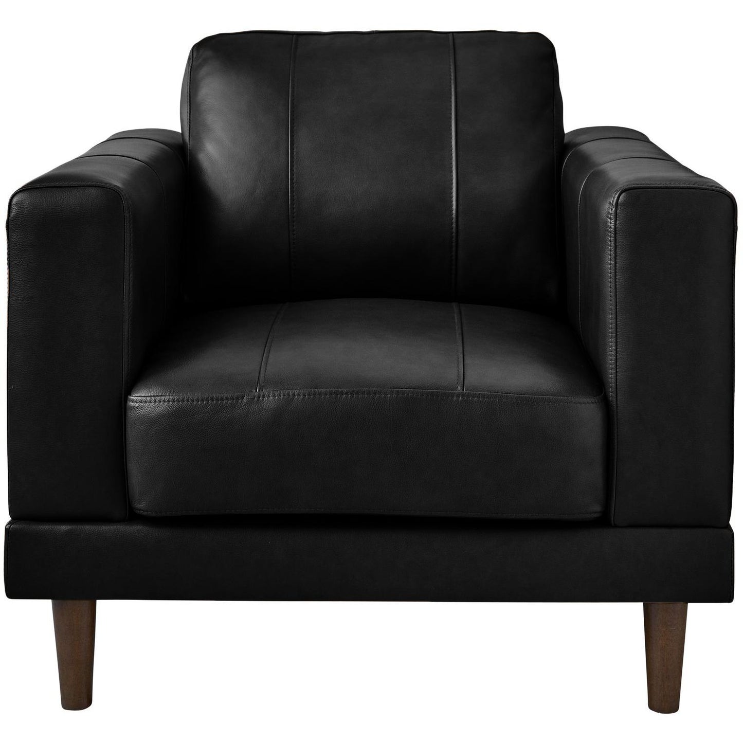 Elements International Hampton Chair in Fiero Black - American Furniture of Slidell