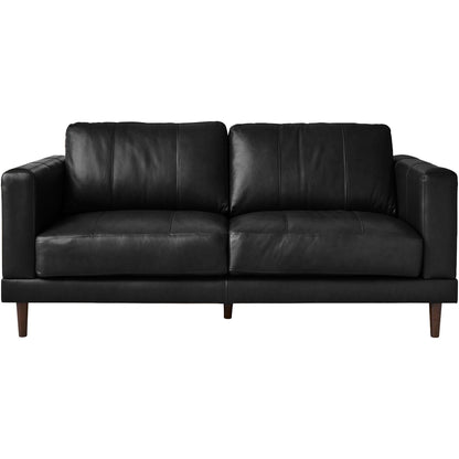 Elements International Hampton Loveseat in Fiero Black - American Furniture of Slidell