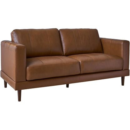 Elements International Hampton Loveseat in Fiero Fiero Tan - American Furniture of Slidell