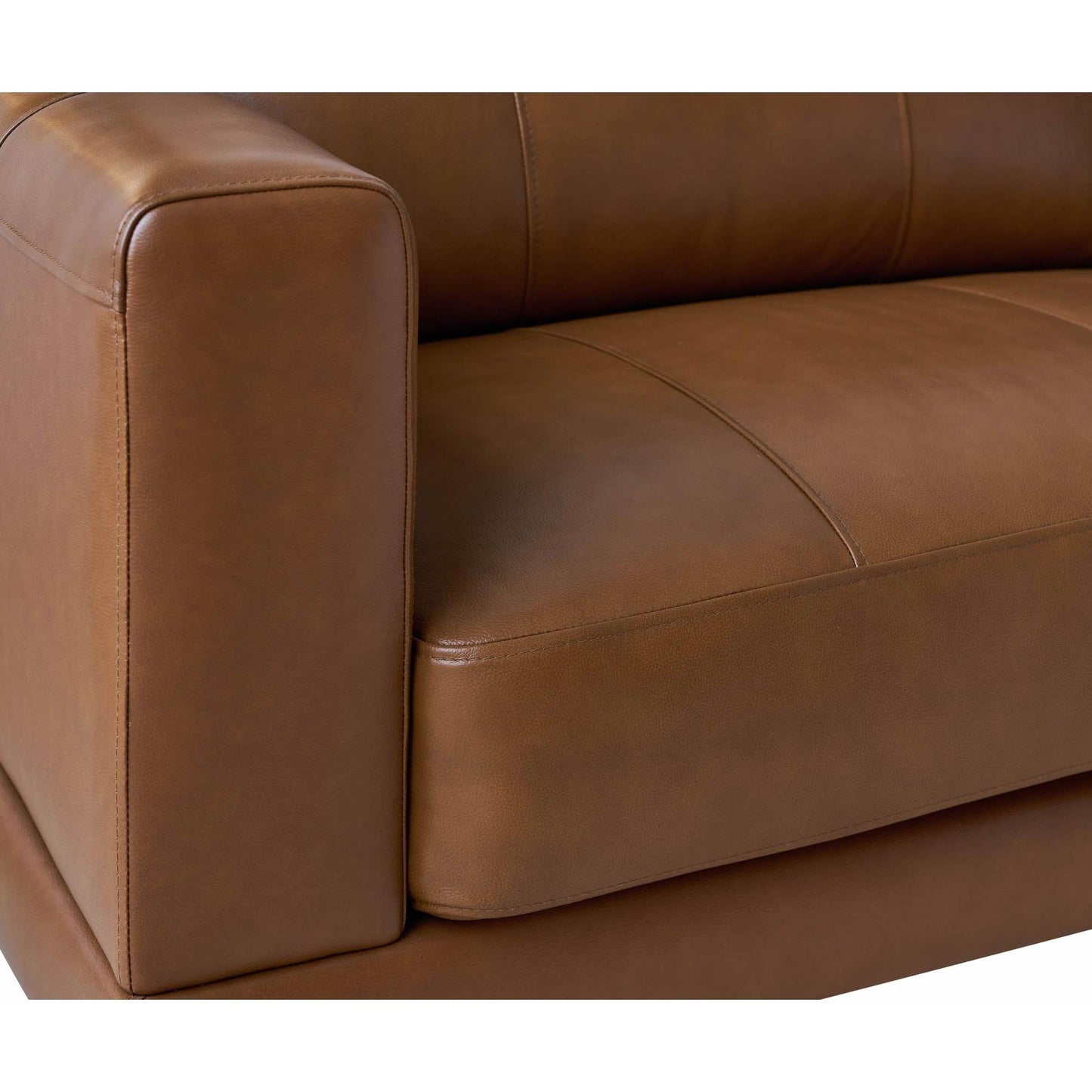 Elements International Hampton Loveseat in Fiero Fiero Tan - American Furniture of Slidell