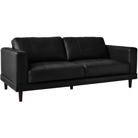 Elements International Hampton Sofa in Fiero Black - American Furniture of Slidell