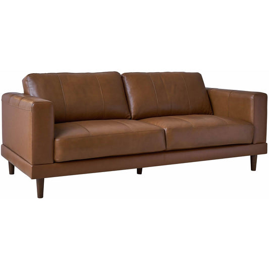 Elements International Hampton Sofa in Fiero Fiero Tan - American Furniture of Slidell