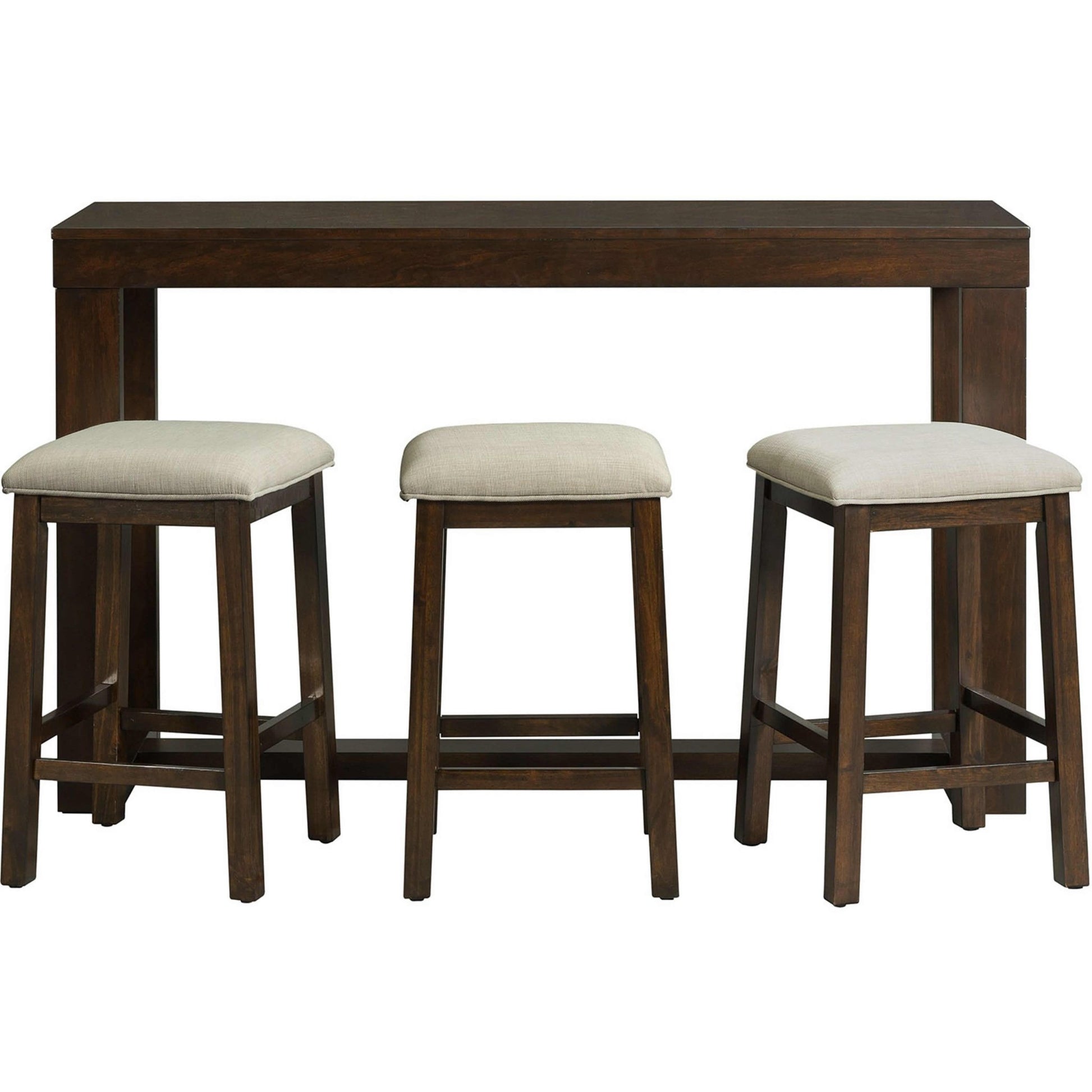 Elements International Hardy 4 pc Pub Height Dinette THY100BTSP - American Furniture of Slidell