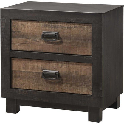 Elements International Harlington 2 - Drawer Nightstand HG100NS - American Furniture of Slidell