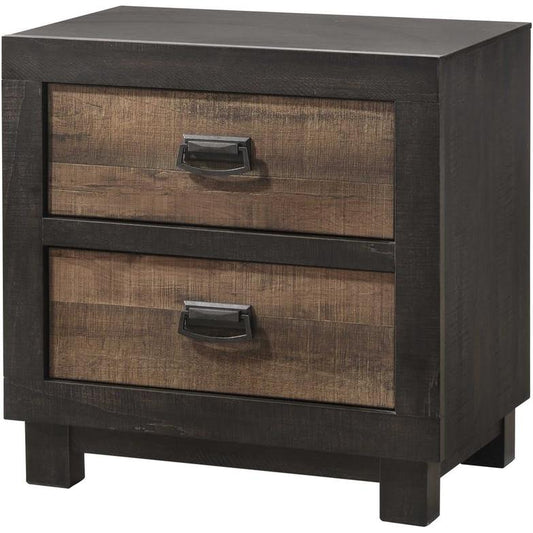 Elements International Harlington 2 - Drawer Nightstand HG100NS - American Furniture of Slidell