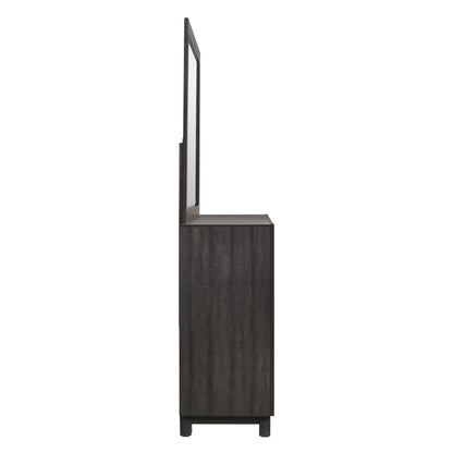 Elements International Harlington HG100DRMR Dresser w/ Mirror Set - American Furniture of Slidell