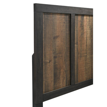 Elements International Harlington HG100KB King Panel Bed - American Furniture of Slidell