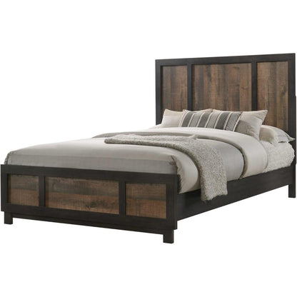Elements International Harlington HG100KB King Panel Bed - American Furniture of Slidell