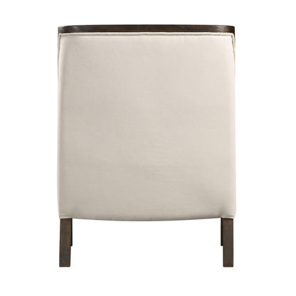 Elements International Hopkins UHK525101E Accent Chair - Natural/Espresso - American Furniture of Slidell