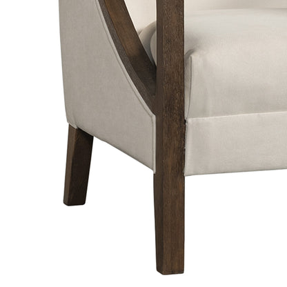 Elements International Hopkins UHK525101E Accent Chair - Natural/Espresso - American Furniture of Slidell