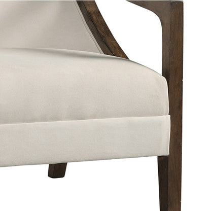 Elements International Hopkins UHK525101E Accent Chair - Natural/Espresso - American Furniture of Slidell