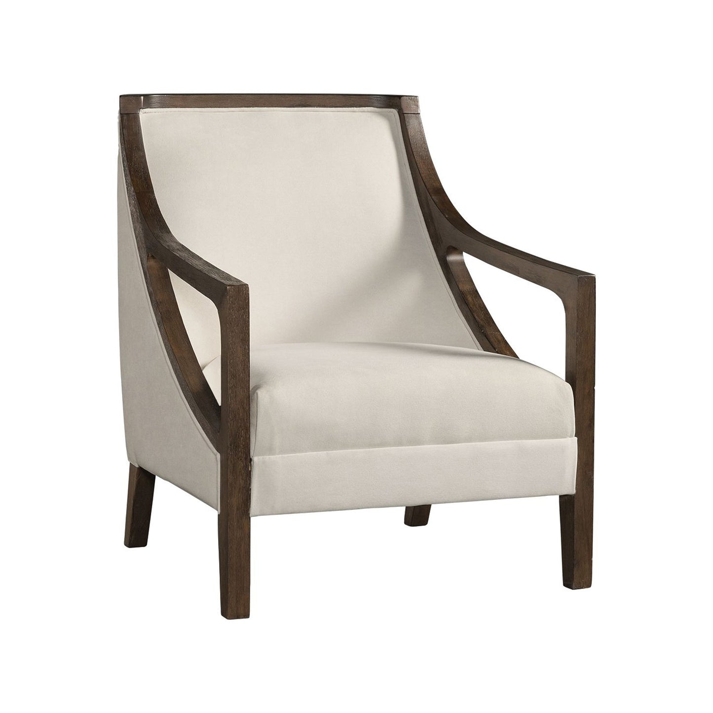 Elements International Hopkins UHK525101E Accent Chair - Natural/Espresso - American Furniture of Slidell