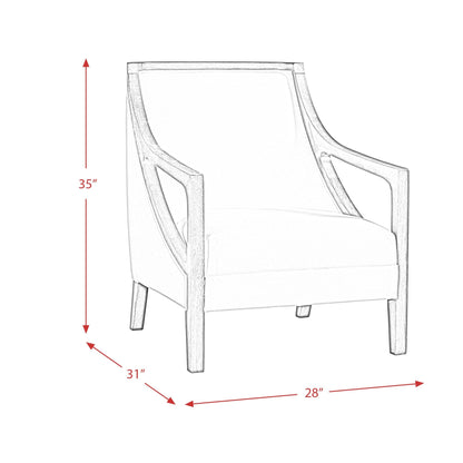 Elements International Hopkins UHK526101 Chair - American Furniture of Slidell
