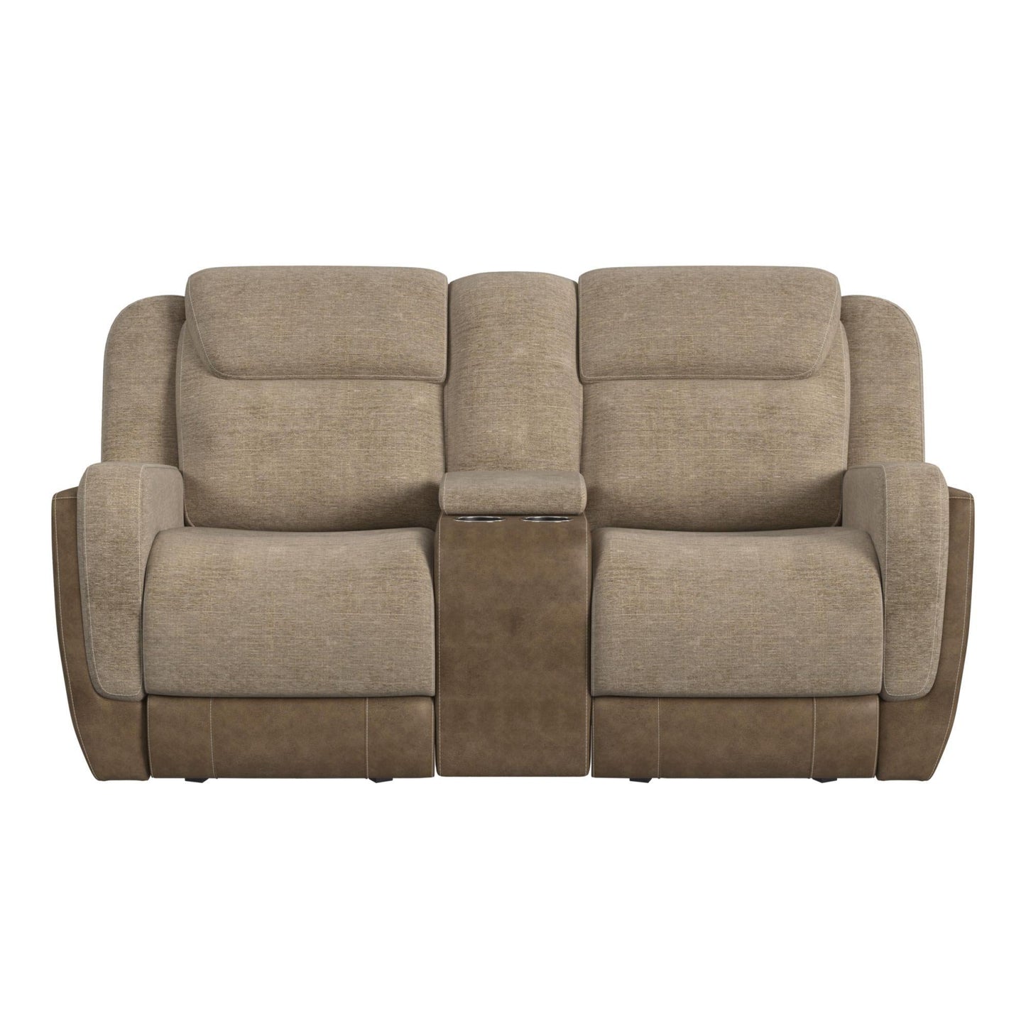 Elements International Hornet U - 11550 - 10530 - 287 Motion Glider Loveseat - American Furniture of Slidell