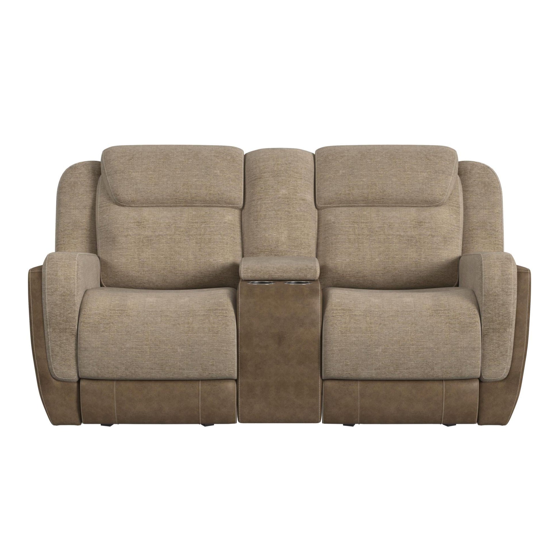 Elements International Hornet U - 11550 - 10530 - 287 Motion Glider Loveseat - American Furniture of Slidell