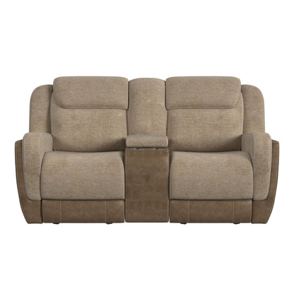Elements International Hornet U - 11550 - 10530 - 287 Motion Glider Loveseat - American Furniture of Slidell