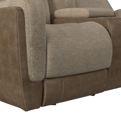 Elements International Hornet U - 11550 - 10530 - 287 Motion Glider Loveseat - American Furniture of Slidell