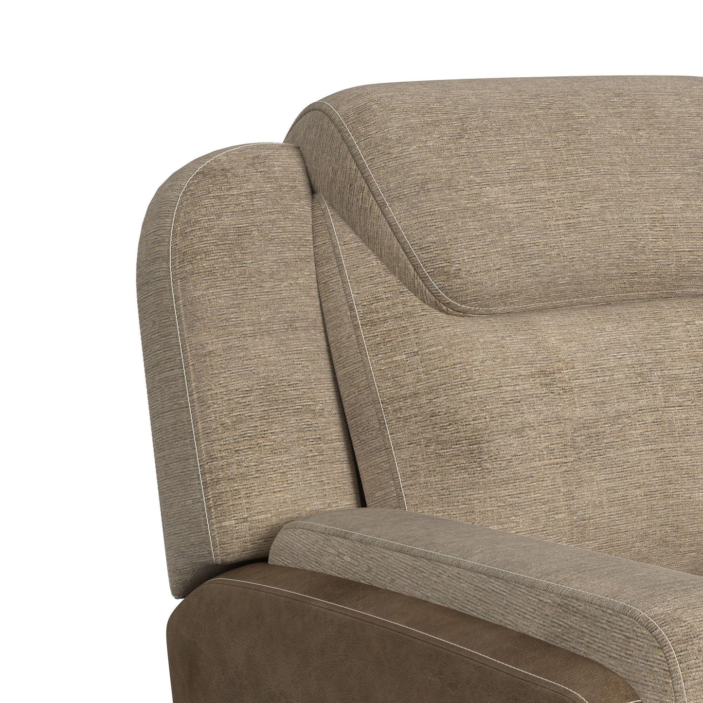 Elements International Hornet U - 11550 - 10530 - 287 Motion Glider Loveseat - American Furniture of Slidell