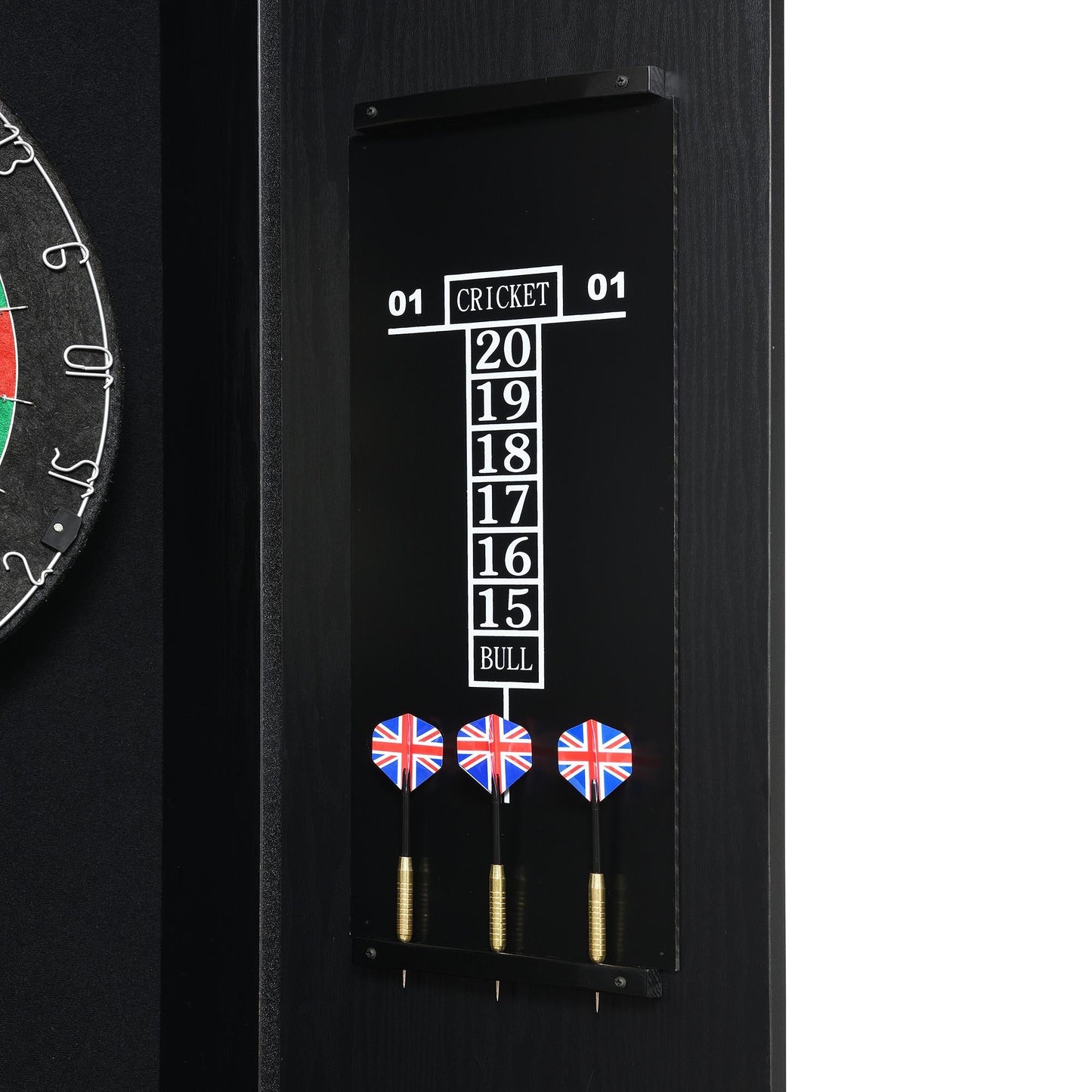 Elements International Hurricanes G - 17920 - 8 - DBCE Dartboard Cabinet - American Furniture of Slidell