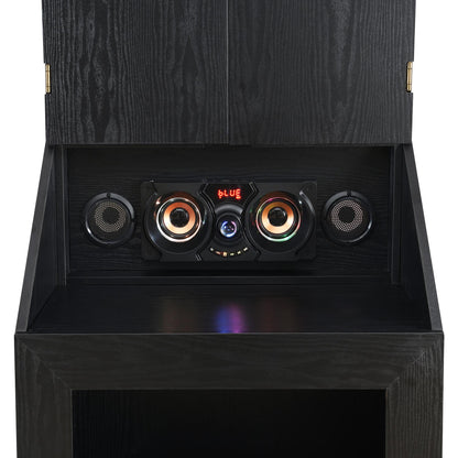 Elements International Hurricanes G - 17920 - 8 - DBCE Dartboard Cabinet - American Furniture of Slidell