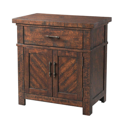Elements International Jax 1 - Drawer Nightstand JX600NS - American Furniture of Slidell