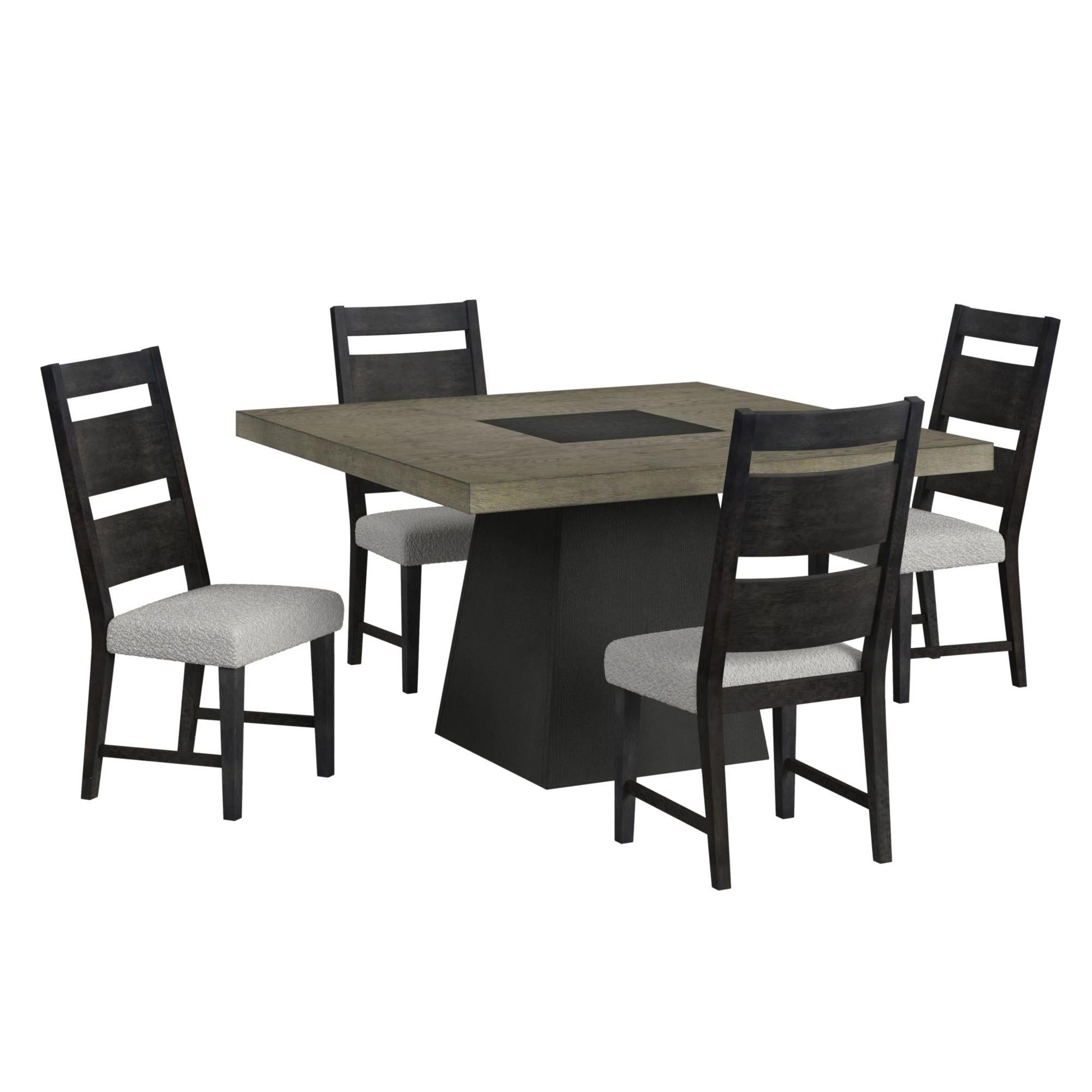 Elements International Jemma D - 7570 - 5 - DT Square Table - American Furniture of Slidell
