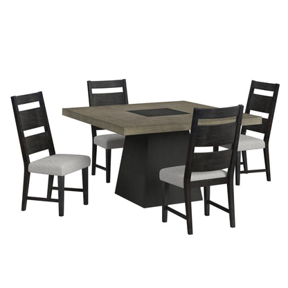 Elements International Jemma D - 7570 - 5 - DT Square Table - American Furniture of Slidell