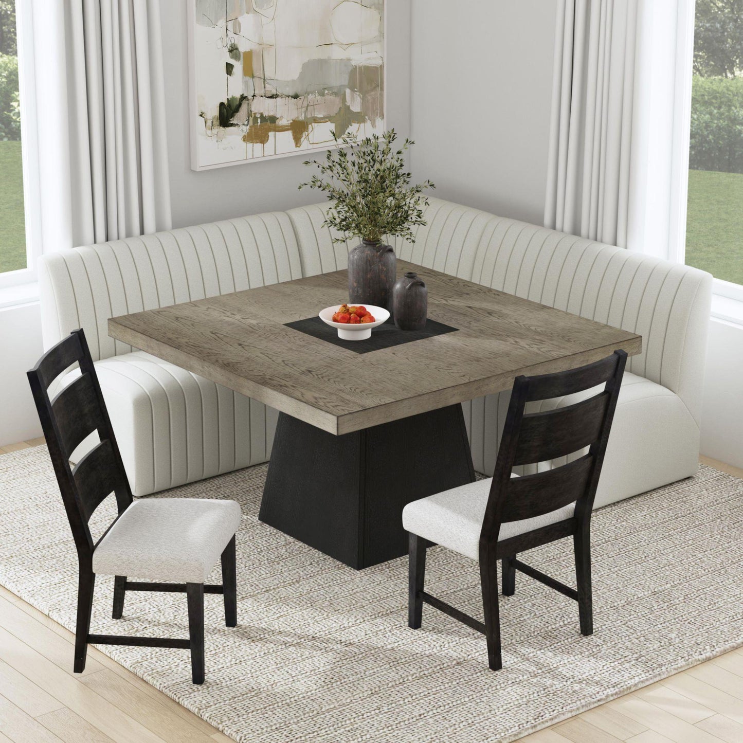 Elements International Jemma D - 7570 - 5 - DT Square Table - American Furniture of Slidell