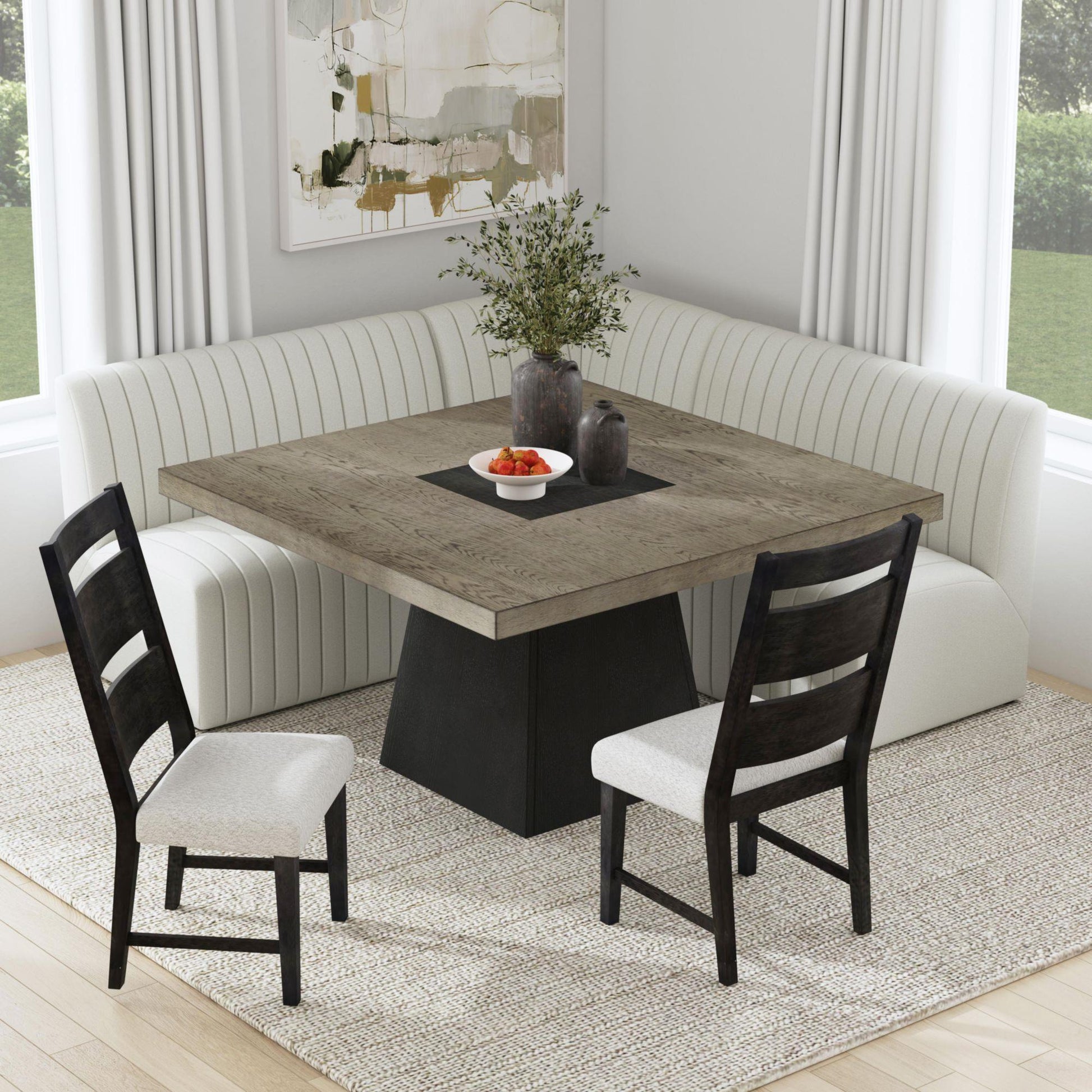 Elements International Jemma D - 7570 - 5 - DT Square Table - American Furniture of Slidell